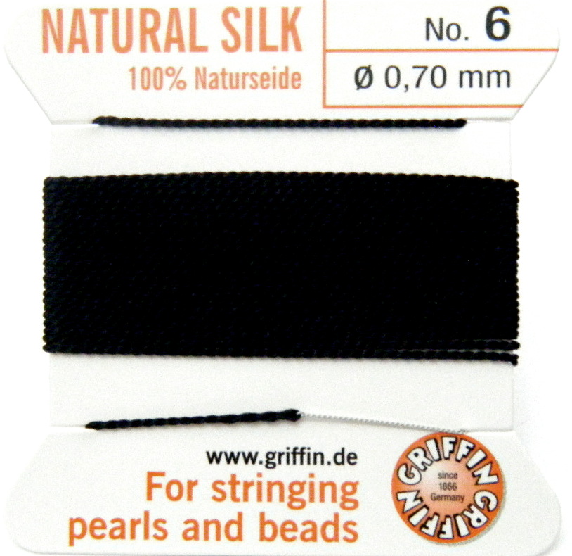 Black 6 Griffin silk